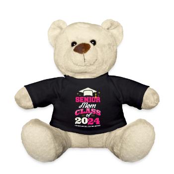 Classe de maman senior de 2024 Proud Mama Funny - Nounours - noir - Devant