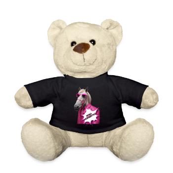 Rosa Horsestyle - Teddy - Schwarz - Vorne