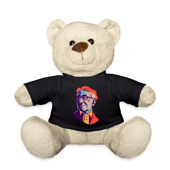 Jürgen Habermas - Teddy - Schwarz - Vorne
