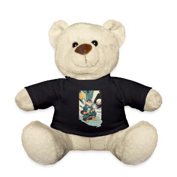 Galaktischer Eisaffe - Teddy - Schwarz - Vorne