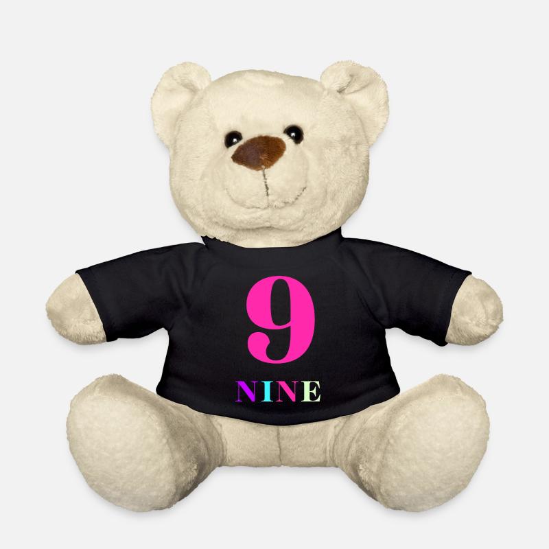 Nine-9e anniversaire - Nounours - noir
