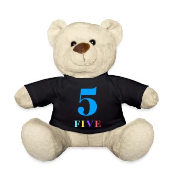 Five -5e anniversaire - Nounours - noir - Devant