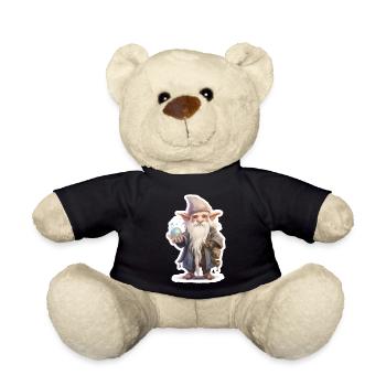 Chemise Omniscient Dwarf White Way Fantasy RPG - Nounours - noir - Devant