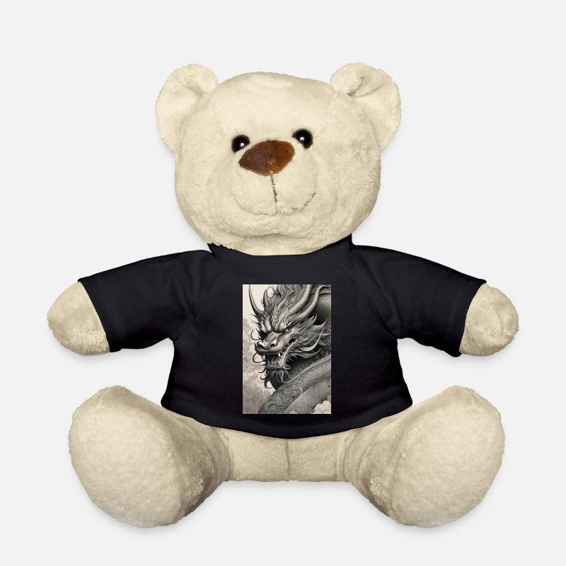 Jahr des Drachen III - Teddy - Schwarz