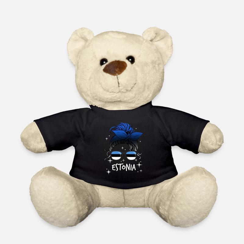 Estland - Teddy - Schwarz