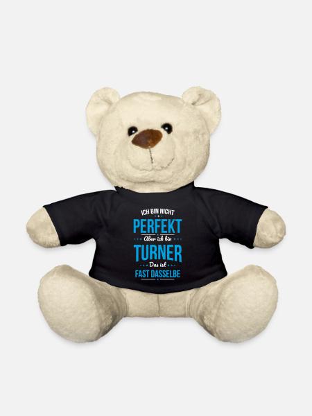 Ich bin nicht perfekt aber ich bin Turner - Teddy - Schwarz
