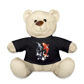 Koi Karpfen - Teddy - Schwarz - Vorne