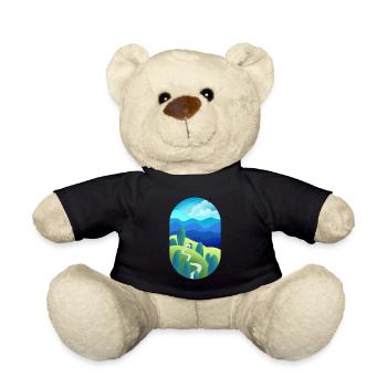 Outdoor liebevolle Landschaft Toskana - Teddy - Schwarz - Vorne