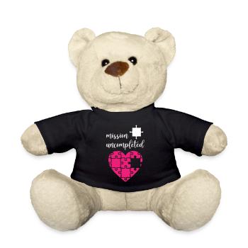 Mission Uncompleted Puzzle - Teddy - Schwarz - Vorne