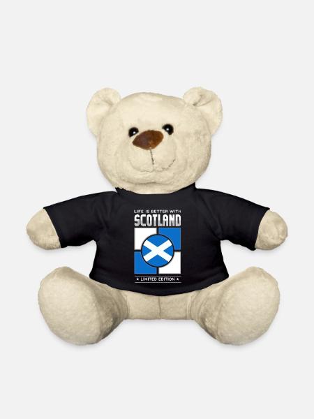 Scotland - Teddy - Schwarz