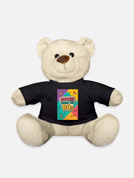 Mutter aus den 90er Jahren - Retro Muttertag - Teddy - Schwarz
