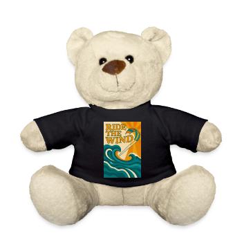 Ride the wind - Nounours - noir - Devant