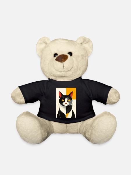 02 Avantgarde Cat R02 - Teddy Bear - black
