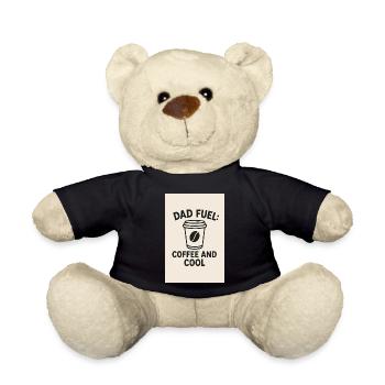 Dad Fuel : Café et Cool - Nounours - noir - Devant