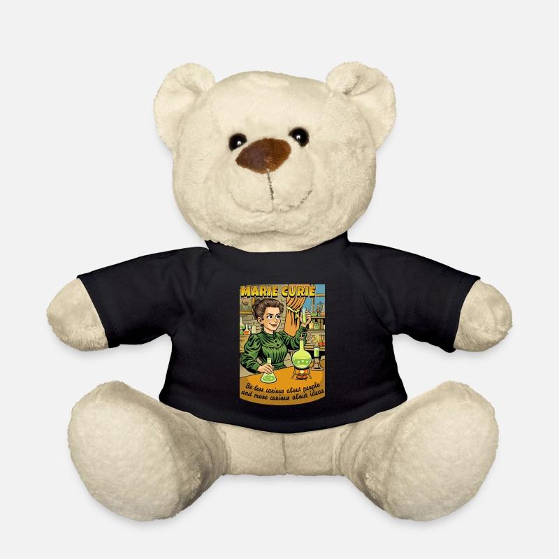 Marie Curie Curious - Teddy Bear - black