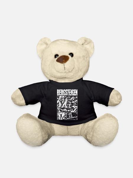 Bergsteigen Abenteuer Klettern Aussicht - Teddy - Schwarz