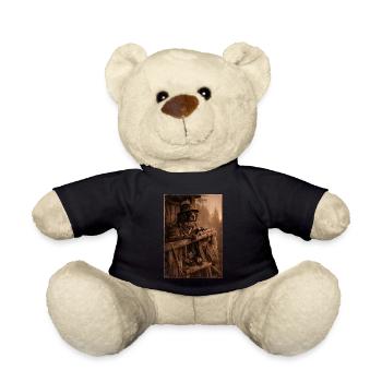 Abendansitz - Deutsch Langhaar - Teddy - Schwarz - Vorne
