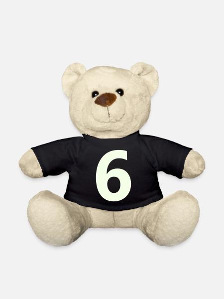 6- - Teddy - Schwarz