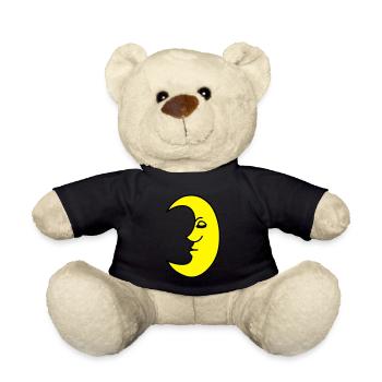 Mond - moon - Teddy - Schwarz - Vorne