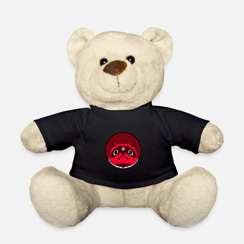 Tanuki, le raton laveur farceur - Nounours - noir