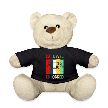 Bébé enceinte PAPA Bébé T-Shirt Maman - Nounours - noir - Devant