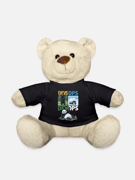 Devops - Nounours - noir