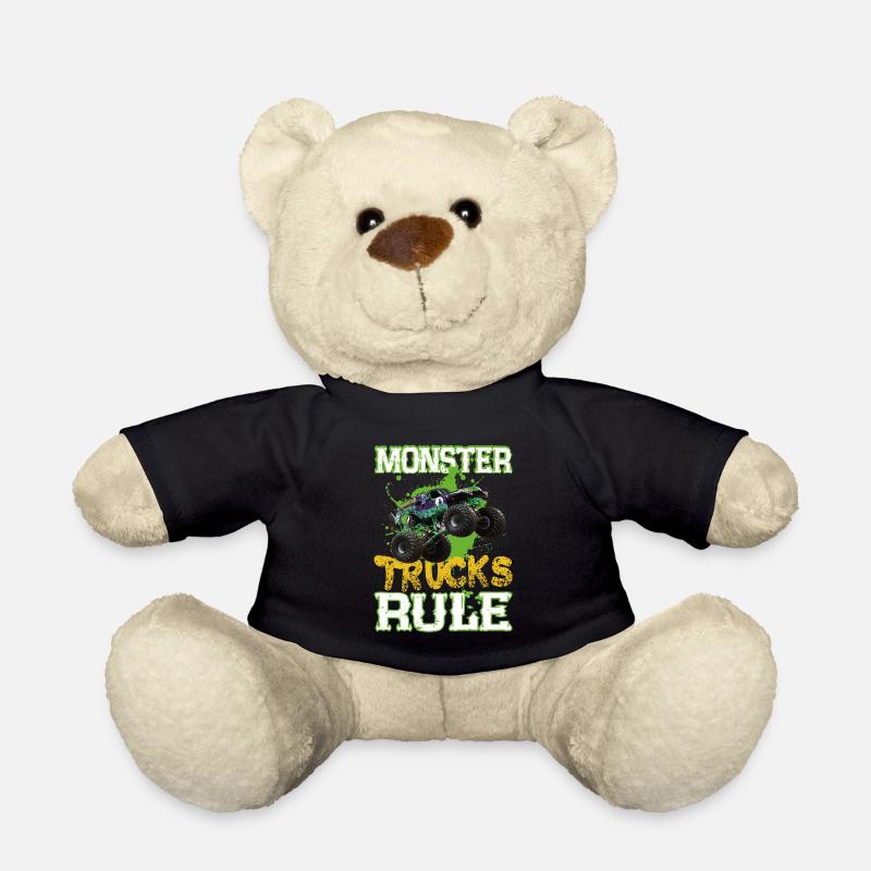 Monster trucks rule - Nounours - noir