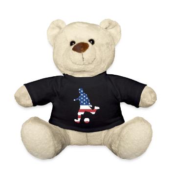 Sport Us Flag Futsal - Teddy Bear - black - Front