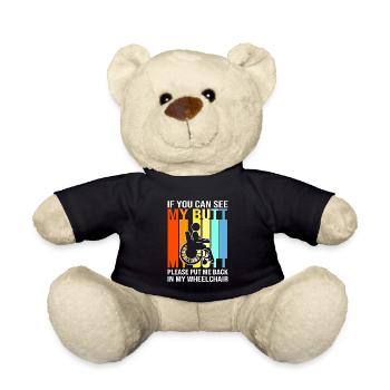 Rollstuhl - Teddy - Schwarz - Vorne