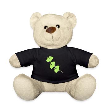 Ginkgo Halbkreis Girlande - Teddy - Schwarz - Vorne