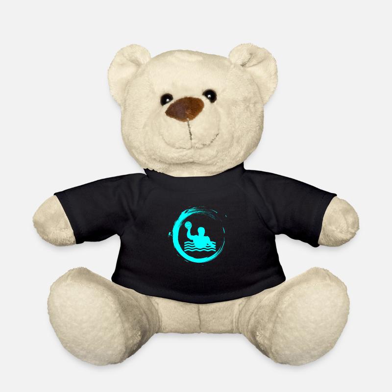 éclaboussures d'eau polo 2 - Nounours - noir