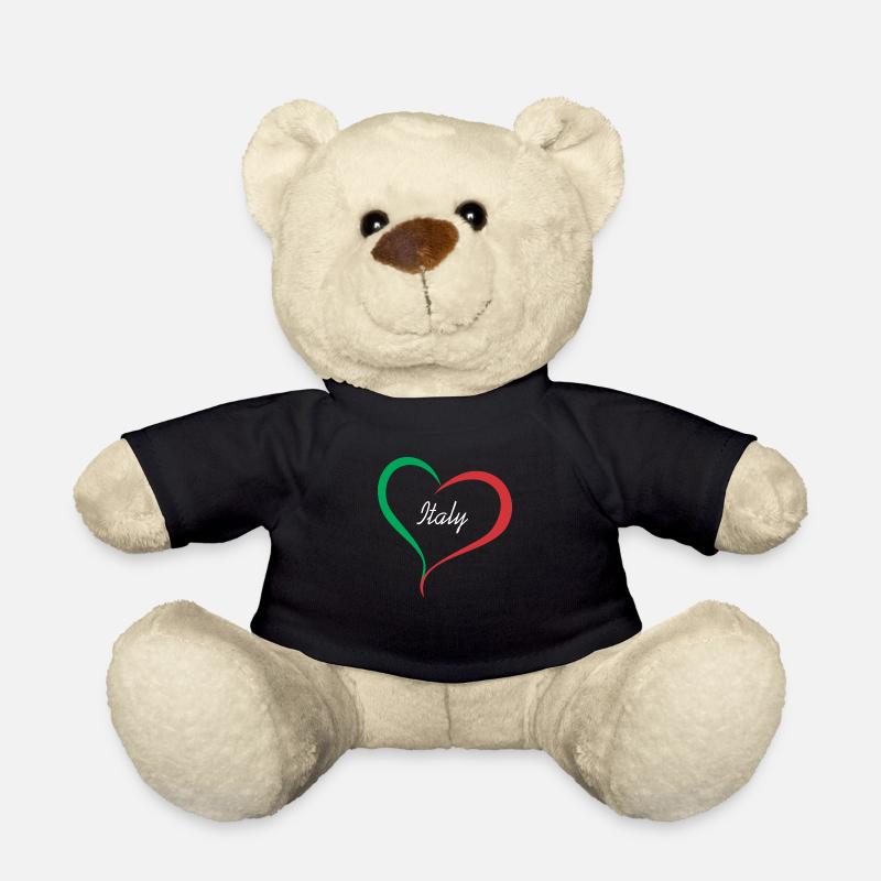 ITALY HEART - Nounours - noir