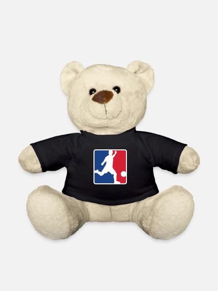 Football logo - Teddy Bear - black