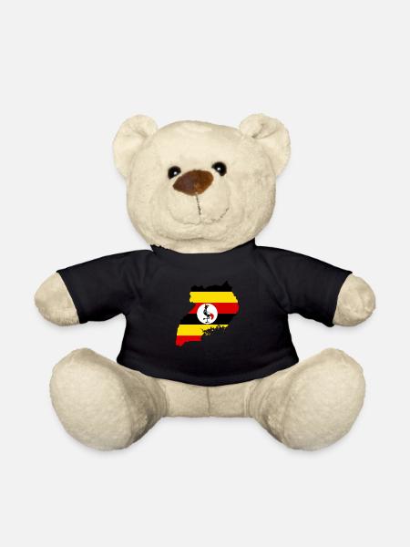 Uganda - Teddy Bear - black
