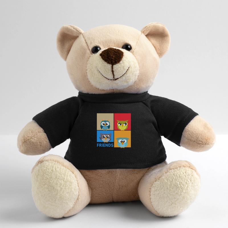 Eule "bunte Eulen" eulenchaos Eulen-Kunst Teddy