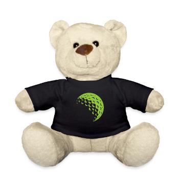 Golfball - Teddy - Schwarz - Vorne
