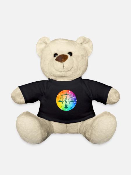 Das Zeichen der mehrfarbigen Skala - Teddy - Schwarz