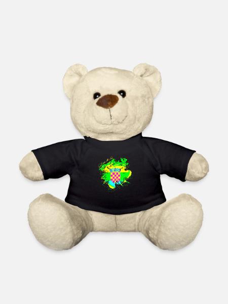 Kroatien hrvatska kroatien hrv reisen europa zagreb - Teddy - Schwarz