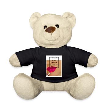Inhale pink - Teddy - Schwarz - Vorne