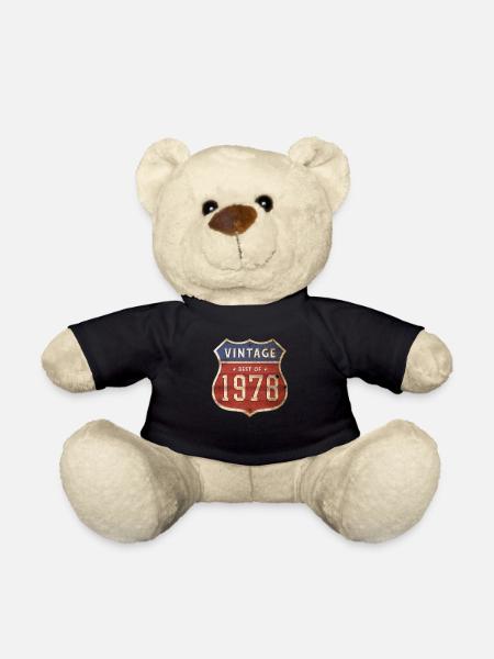 46 Jahre alter Jahrgang 1978 Limitierte Auflage 46. - Teddy - Schwarz
