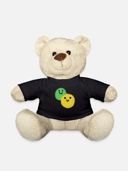 Two balls - Teddy Bear - black