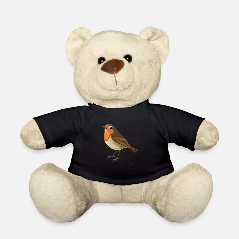 Rouge-gorge - Nounours - noir