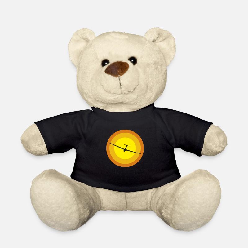planeur et soleil - Nounours - noir