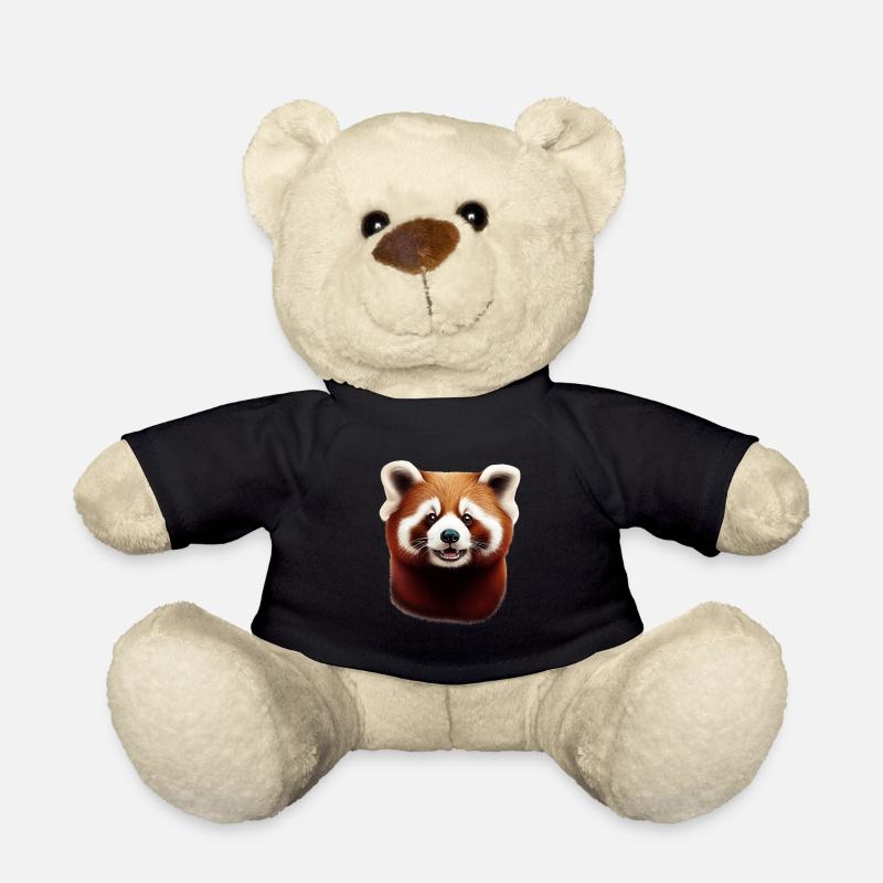 Red panda - Teddy Bear - black
