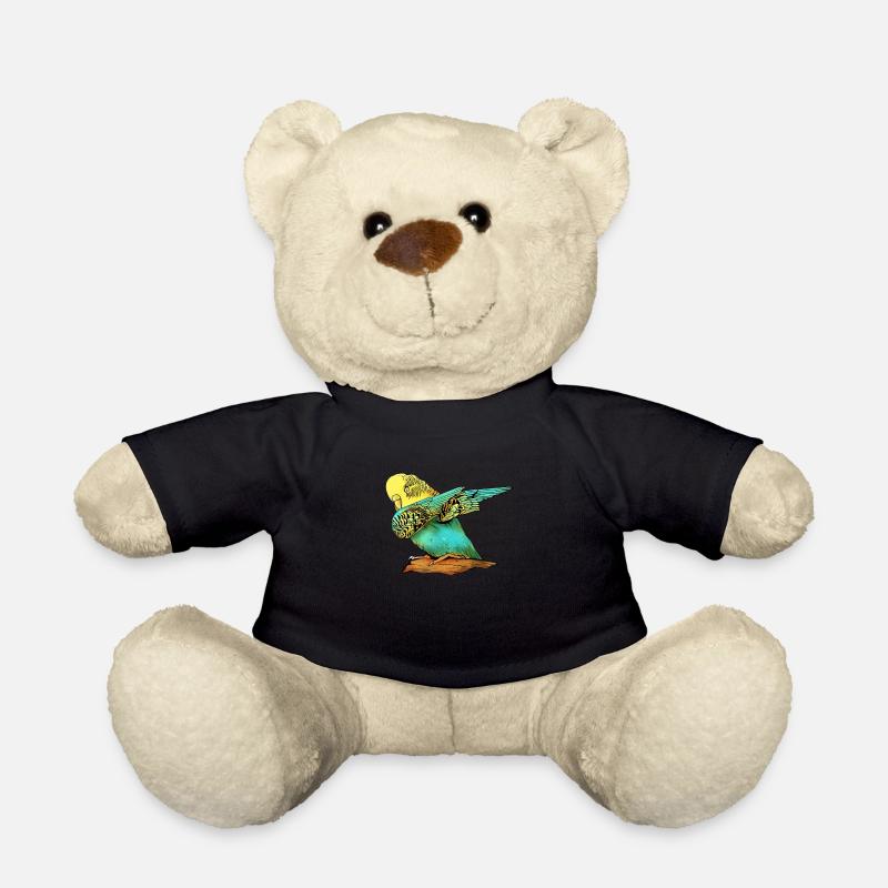 Perruche Perruche Perruche Oiseau Animal - Nounours - noir