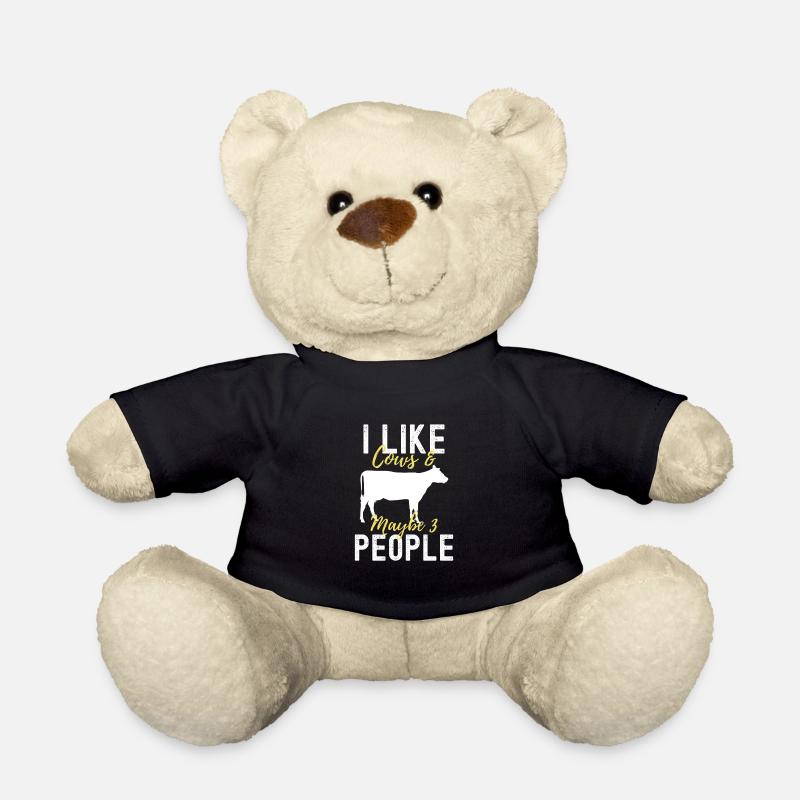 Kuh - Teddy - Schwarz