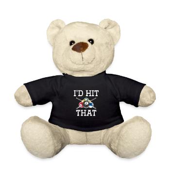Das würde ich treffen - Teddy - Schwarz - Vorne