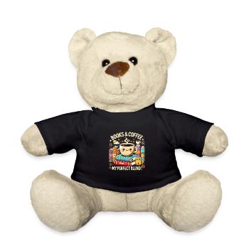 Bücher & Kaffee Meine perfekte Mischung - Teddy - Schwarz - Vorne