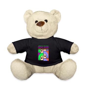 Zwingen sie mich nicht meine Anime Augen - Teddy - Schwarz - Vorne