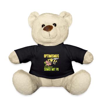 Biene Imker Geschenk Honig Honig Dealer Hobby - Teddy - Schwarz - Vorne